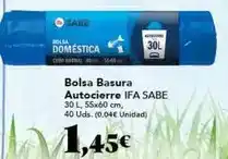 Gadis Ifa sabe - bolsa basura autocierre oferta