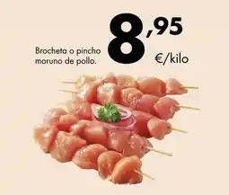 Supermercados Lupa Brocheta o pincho moruno de pollo. oferta