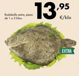 Supermercados Lupa Rodaballo extra, pieza oferta