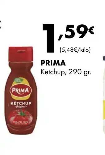 Supermercados Lupa PRIMA KÉTCHUP oferta