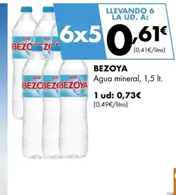Supermercados Lupa BEZOYA Agua mineral oferta