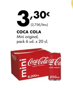 Supermercados Lupa COCA COLA Mini original oferta