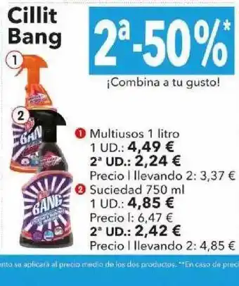 Clarel Cillit Bang 3 litros oferta