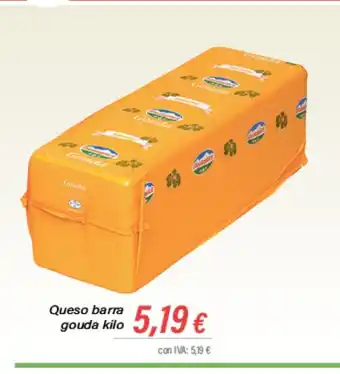 Cash Ifa Queso barra gouda kilo oferta