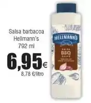 FROIZ Hellmann's - salsa barbacoa oferta