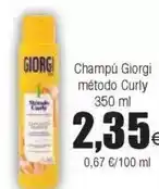 FROIZ Giorgi - champú método curly oferta