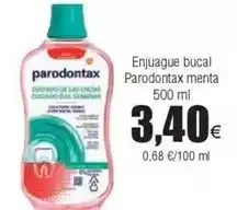 FROIZ Parodontax - enjuague bucal menta oferta