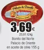 FROIZ Palacio de oriente - bonito del norte en aceite de oliva oferta