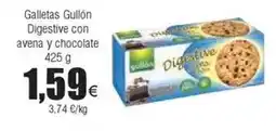 FROIZ Gullón - galletas digestive con avena y chocolate oferta
