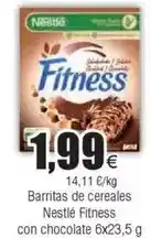 FROIZ Nestlé - barritas de cereales fitness con chocolate oferta