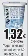 FROIZ Kalekoi - yogur artesanal natural leche a2 oferta