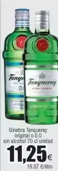 FROIZ Tanqueray - ginebra original o 0,0 sin alcohol oferta