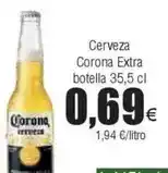 FROIZ Corona - cerveza extra oferta