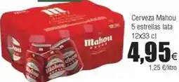 FROIZ Mahou - cerveza 5 estrellas lata oferta