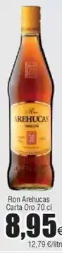 FROIZ Arehucas - ron carta oro oferta