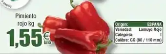 FROIZ Origen - pimiento rojo oferta