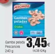 FROIZ Pescanova - gamba pelada oferta