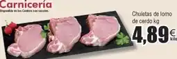 FROIZ Chuletas de lomo de cerdo oferta