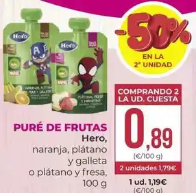 SPAR Gran Canaria Hero - pure de frutas oferta