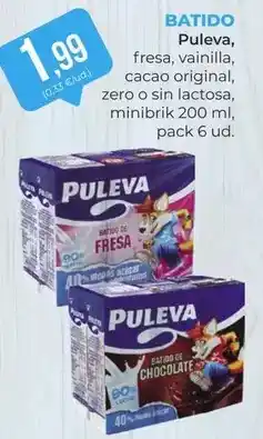 SPAR Gran Canaria Puleva - batido oferta