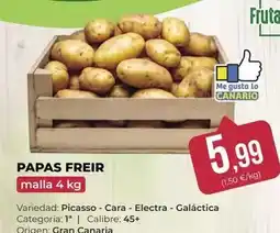 SPAR Gran Canaria Electra - papas freir oferta