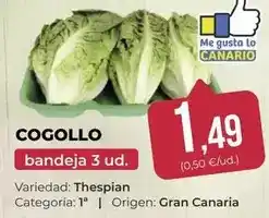SPAR Gran Canaria Origen - cogollo oferta