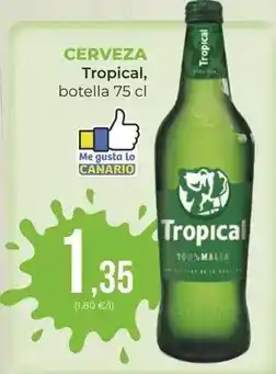 SPAR Gran Canaria Tropical - cerveza oferta