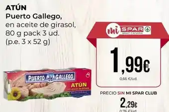 SPAR Gran Canaria Puerto gallego - atun oferta