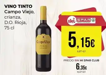 SPAR Gran Canaria Campo viejo - vino tinto oferta