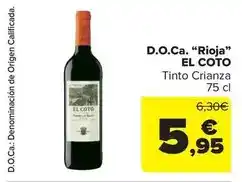 Carrefour Market El coto - d.o.ca. rioja oferta