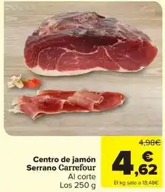 Carrefour - centro de jamón serrano