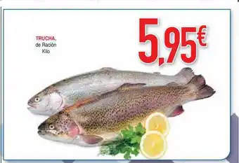Masymas Trucha, De Ración Kilo oferta