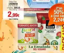 Plenus Supermercados Ligeresa - salsa fina oferta