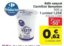 Carrefour Market Carrefour - kéfir natural sensation oferta