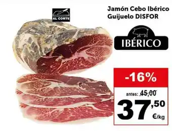 Masymas Disfor Jamón Cebo Ibérico Guijuelo oferta