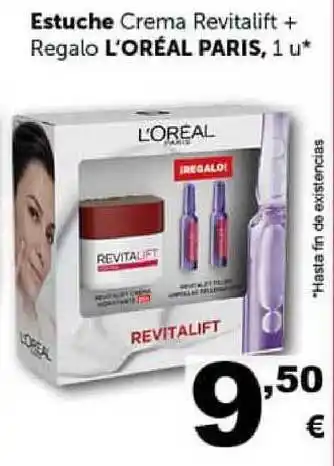 Masymas L'oréal Paris Estuche Crema Revitalift + Regalo 1u oferta