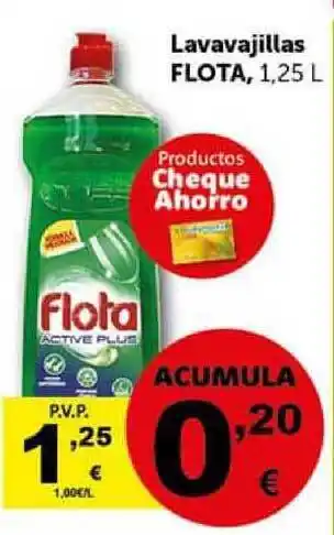 Masymas Flota, Lavavajillas 1.25L oferta