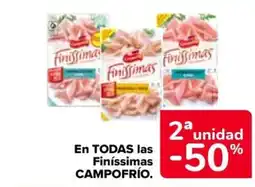 Carrefour Finíssimas CAMPOFRÍO. oferta