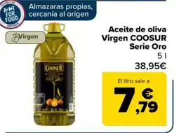 Carrefour Aceite de oliva Virgen COOSUR Serie Oro oferta
