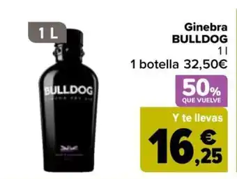 Carrefour Ginebra BULLDOG oferta