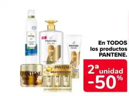 Carrefour En TODOS los productos PANTENE. oferta