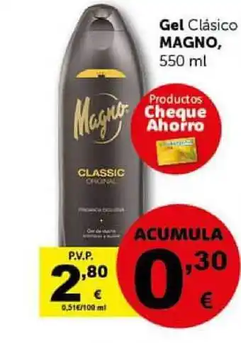 Masymas Gel Clásico Magno 550ml oferta