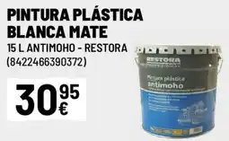 Brico Depôt PINTURA PLÁSTICA BLANCA MATE oferta