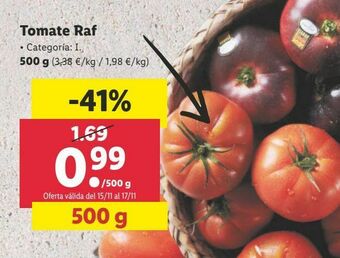 Lidl Tomates oferta