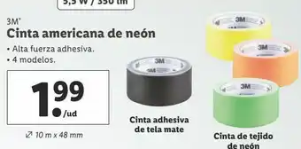Lidl Cinta americana oferta