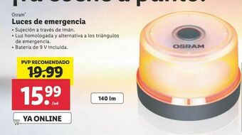 Lidl Luces de coche osram oferta