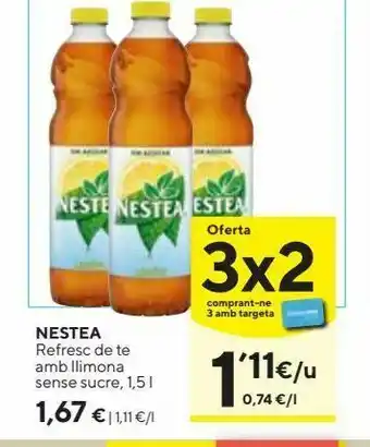 Caprabo Té nestea oferta
