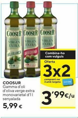 Caprabo Aceite de oliva virgen extra coosur oferta