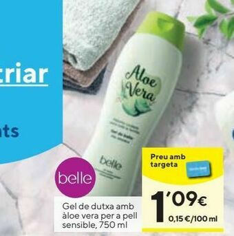 Caprabo Gel de baño belle oferta