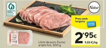 Caprabo Lomo de cerdo oferta